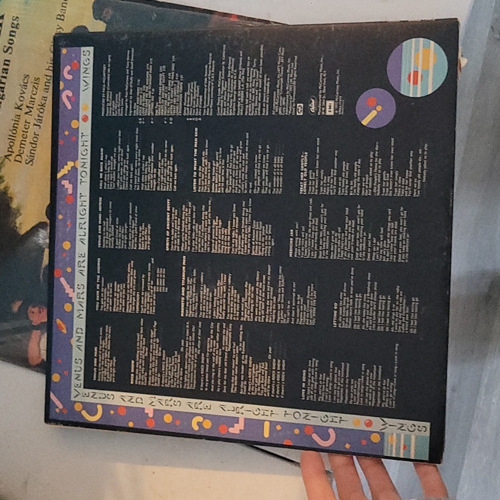 Paul McCartney Venus & Mars Vinyl Record - Picture 3 of 4